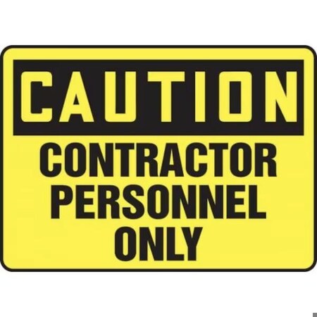 Accuform OSHA CAUTION SAFETY SIGN INSPECT MCRT600VS MCRT600VS